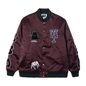 Real Bad Man RBM Team Jacket 'Deep Burgundy'