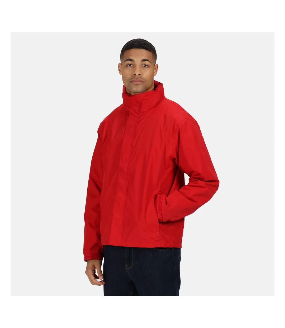 Regatta Mens Pace II Lightweight Waterproof Jacket (Classic Red) - UTRG1546