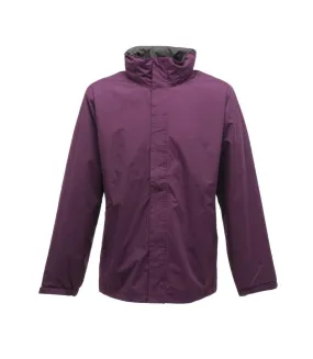 Regatta Mens Standout Ardmore Jacket (Waterproof & Windproof) (Majestic Purple/Seal Grey) - UTRG1603