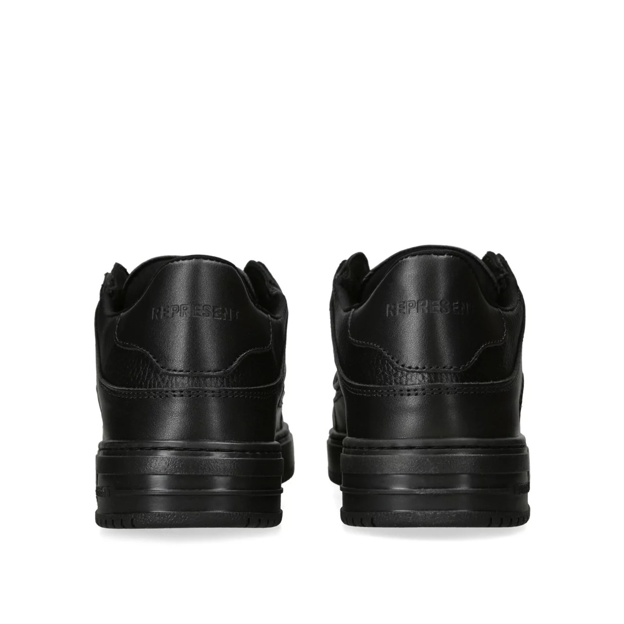 REPRESENT Apex Low-Top Trainers - Black