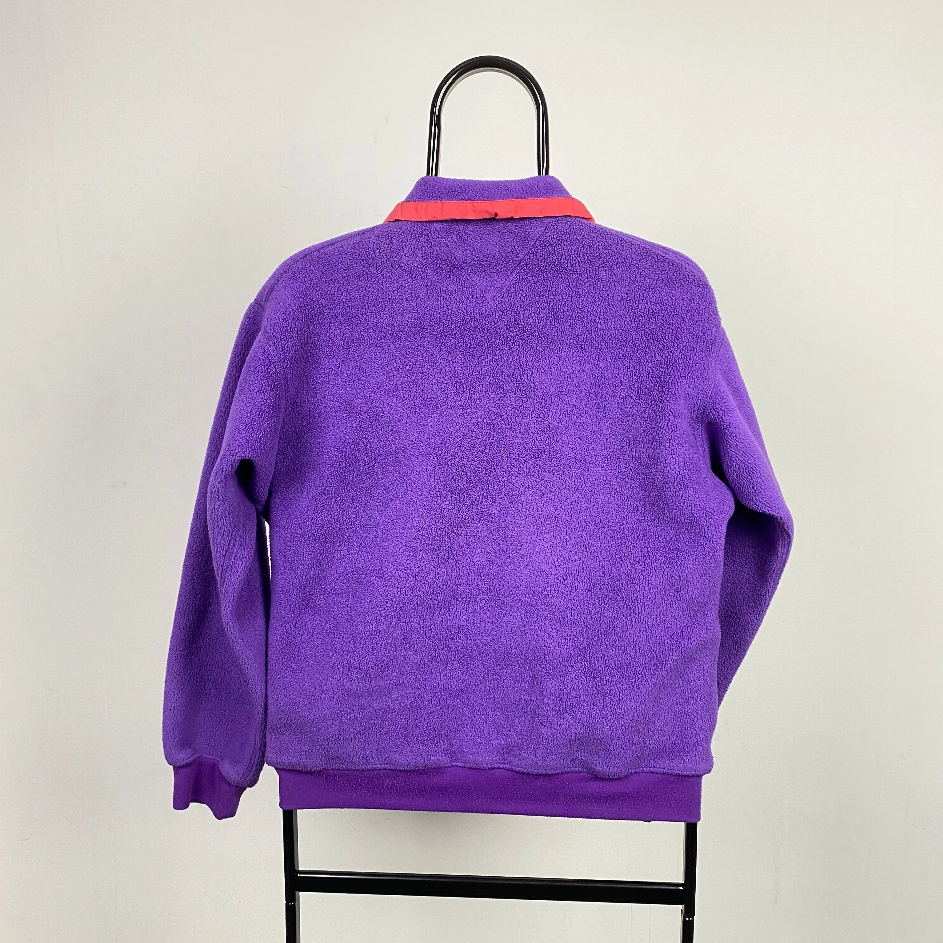 Retro Patagonia Synchilla Fleece Sweatshirt Purple Small