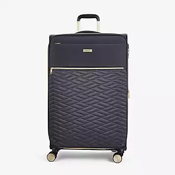 Rock Sloane 8 Wheel Softshell Expandable Suitcase Large | Kaleidoscope