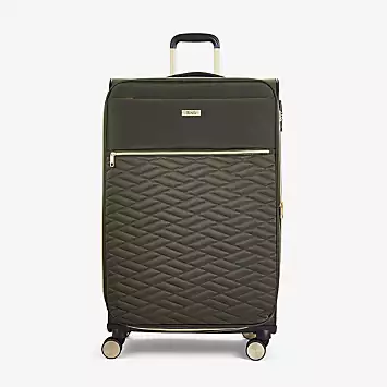 Rock Sloane 8 Wheel Softshell Expandable Suitcase Large | Kaleidoscope