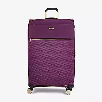 Rock Sloane 8 Wheel Softshell Expandable Suitcase Large | Kaleidoscope