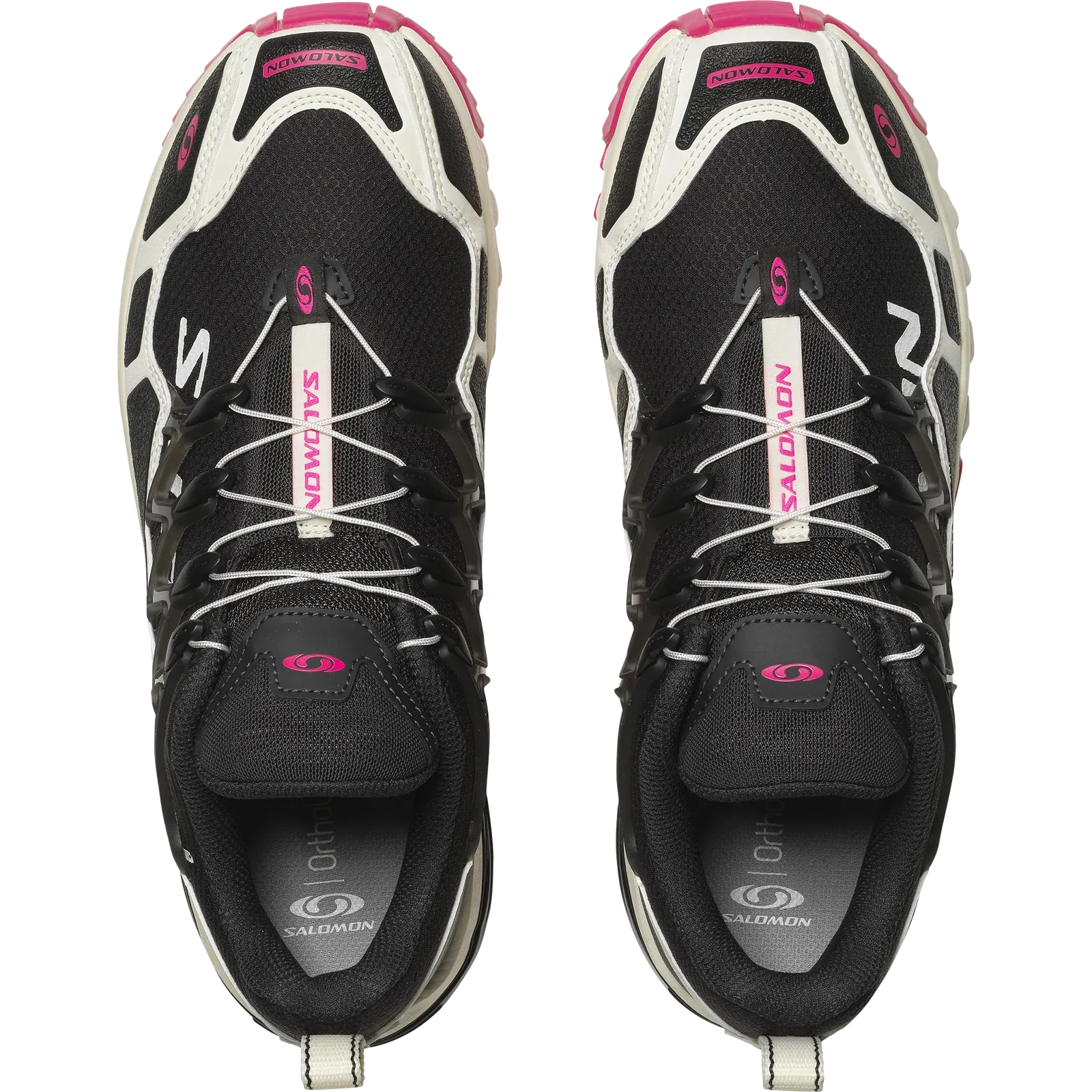 Salomon   Acs + Heritage Pack Black / Vanilla Ice / Pink Glo (men)