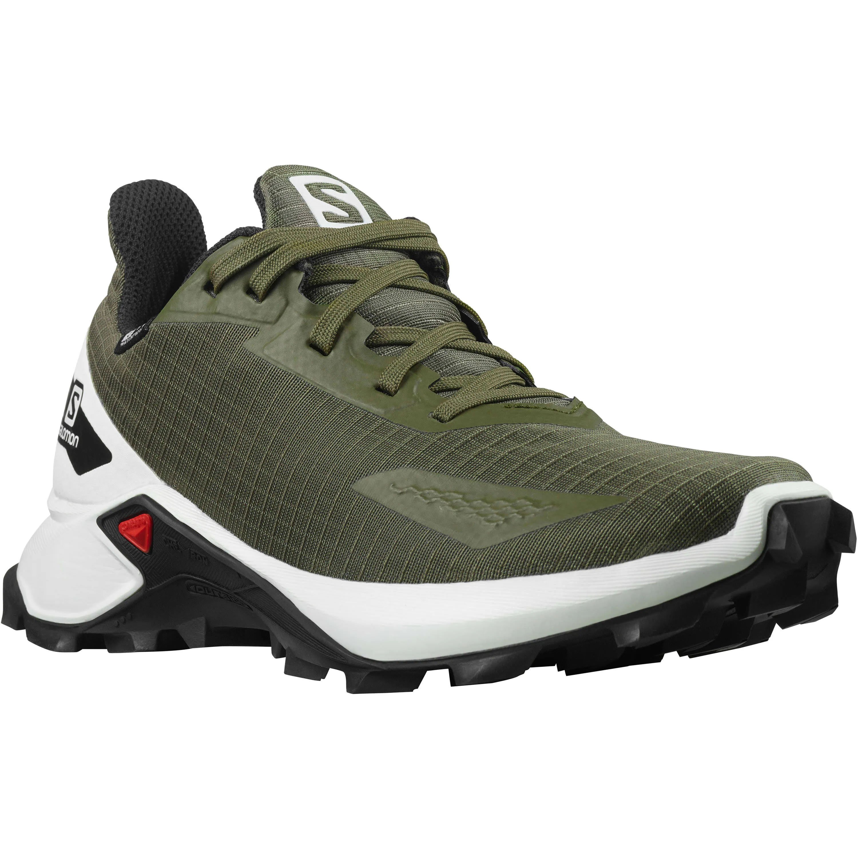 Salomon Junior Alphacross Blast CSWP Olive Night/White | Buy Salomon Junior Alphacross Blast CSWP Olive Night/White here | Outno