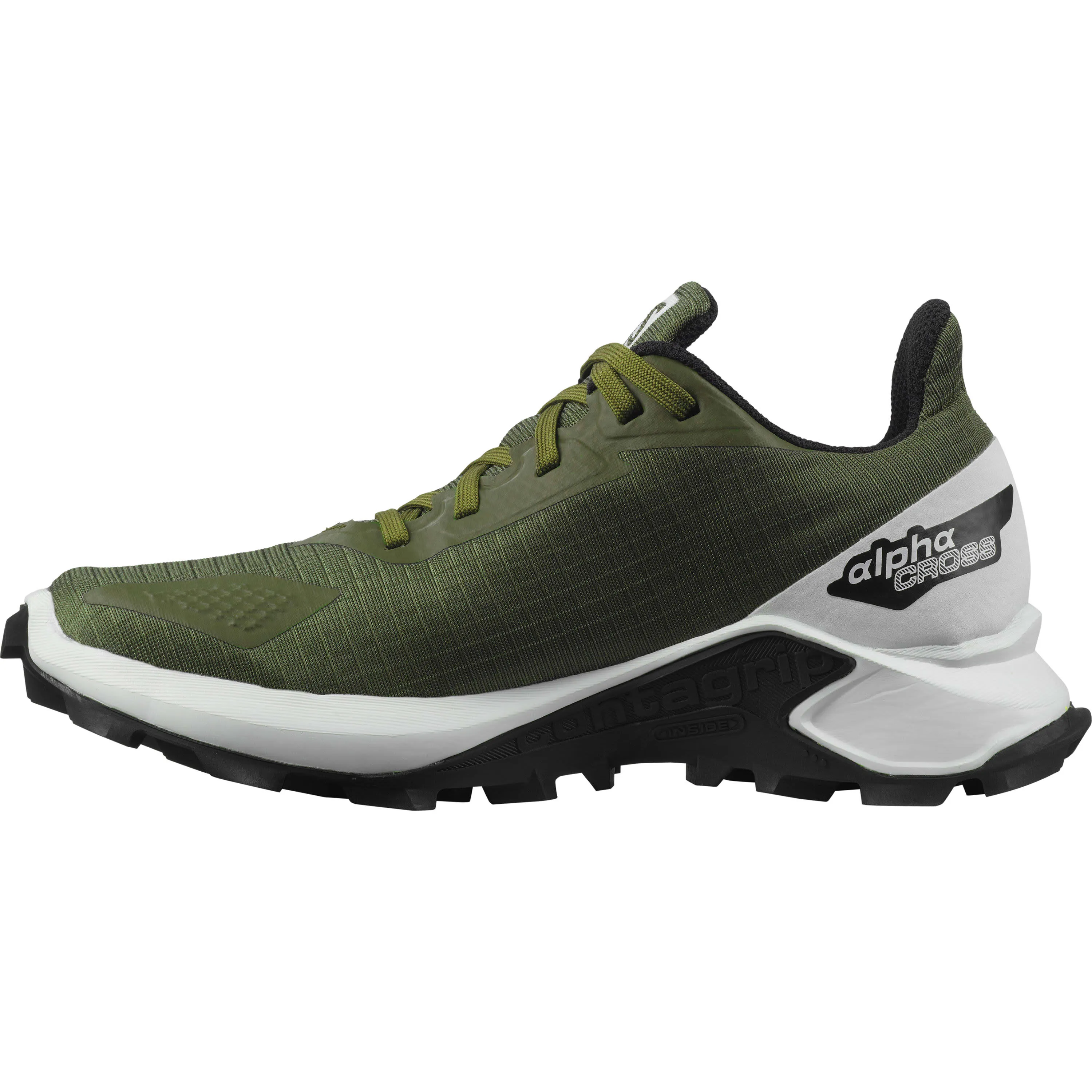 Salomon Junior Alphacross Blast CSWP Olive Night/White | Buy Salomon Junior Alphacross Blast CSWP Olive Night/White here | Outno