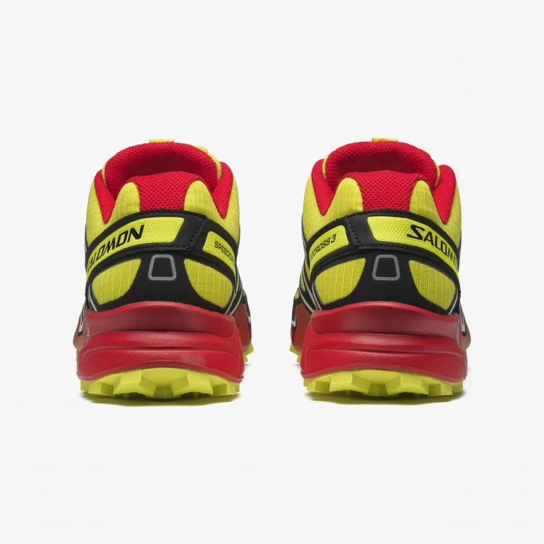 Salomon Speedcross 3 (Sulphur Spring/High Risk Red/Black)