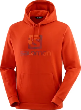 Salomon Unisex Outlife Logo Summer Hoodie Aura Orange | Buy Salomon Unisex Outlife Logo Summer Hoodie Aura Orange here | Outnort