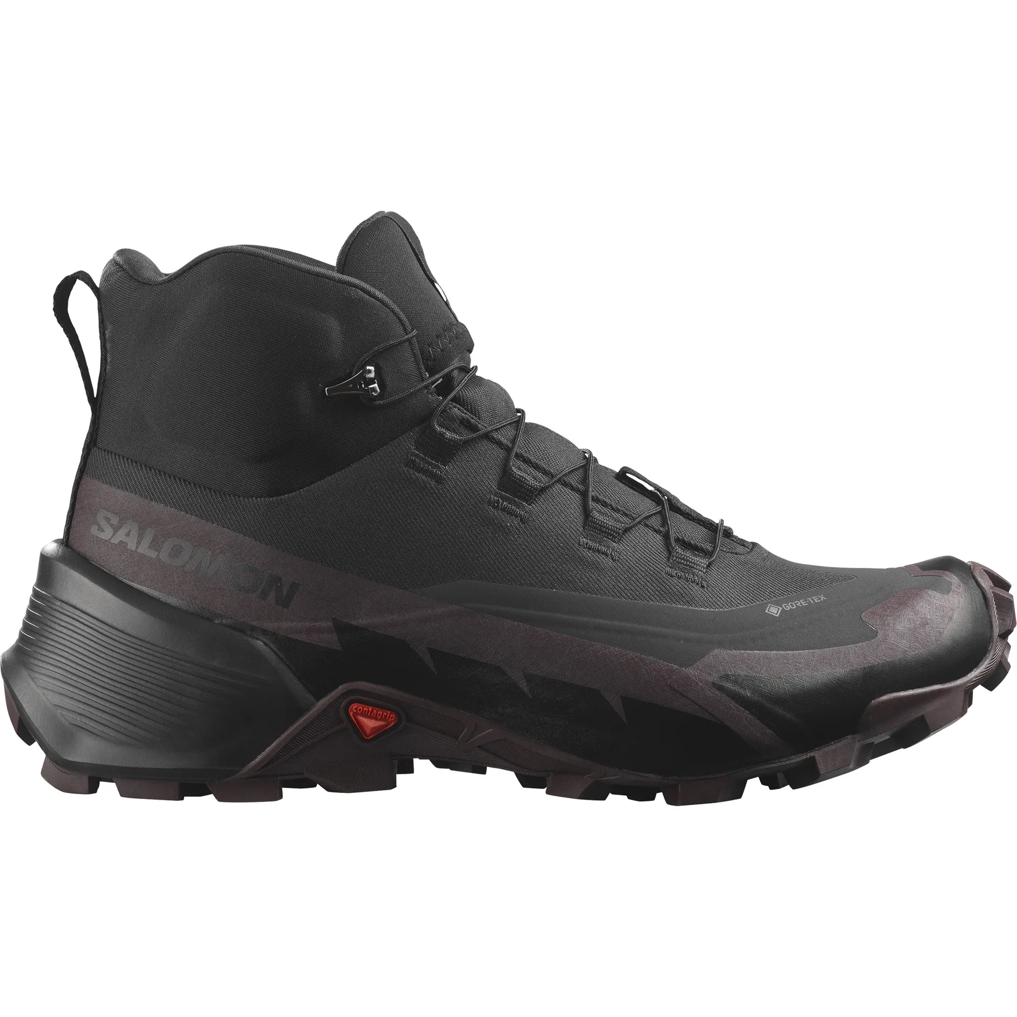 Salomon Women's Cross Hike Mid GORE-TEX 2 Black/Chocolate Plum/Black | Buy Salomon Women's Cross Hike Mid GORE-TEX 2 B