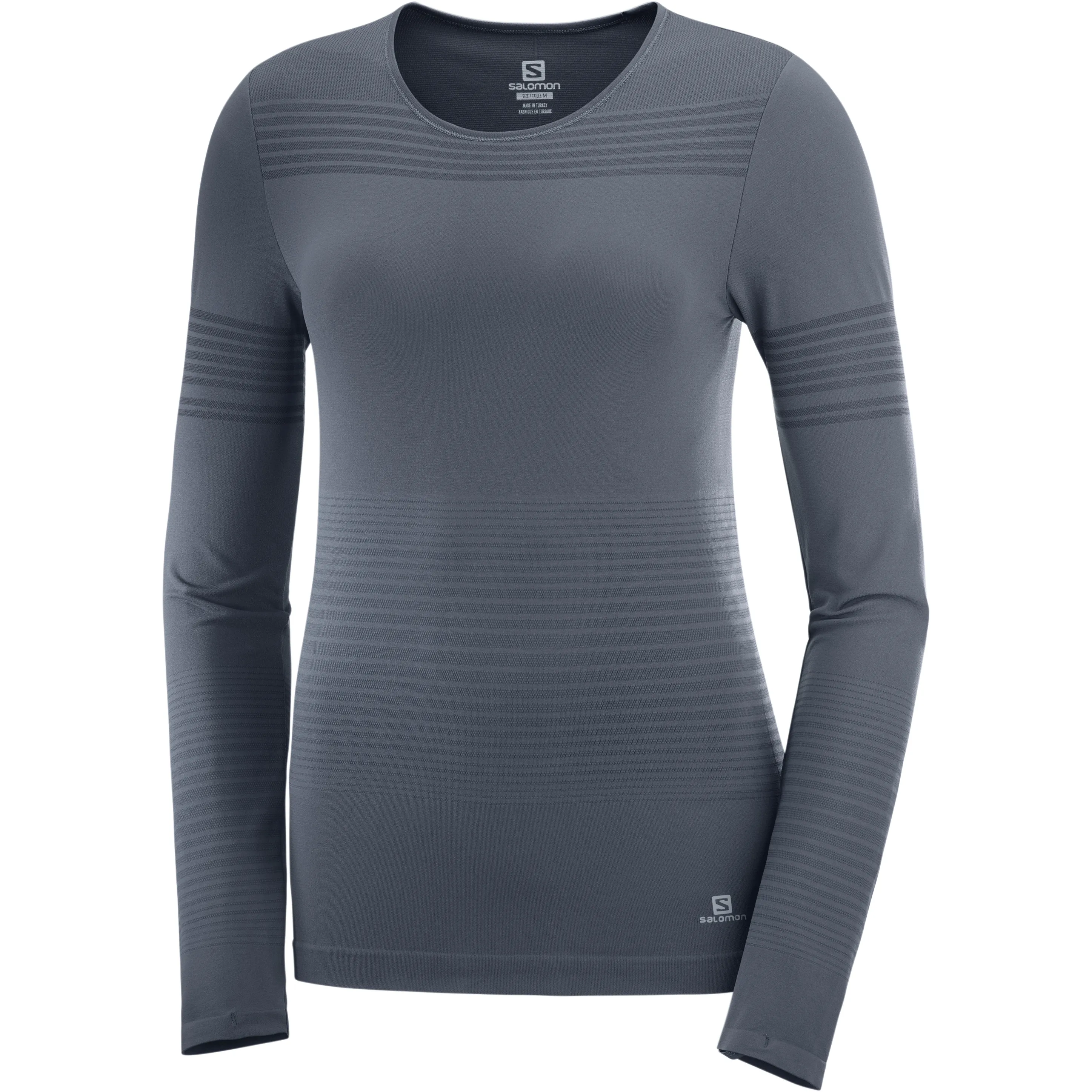 Salomon Women's Elevate Move'on LS Tee Ebony | Buy Salomon Women's Elevate Move'on LS Tee Ebony here | Outno