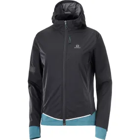 Salomon Women's Light Shell Jacket (2021) Black/Mallard Blue | Buy Salomon Women's Light Shell Jacket (2021) Black/Mal