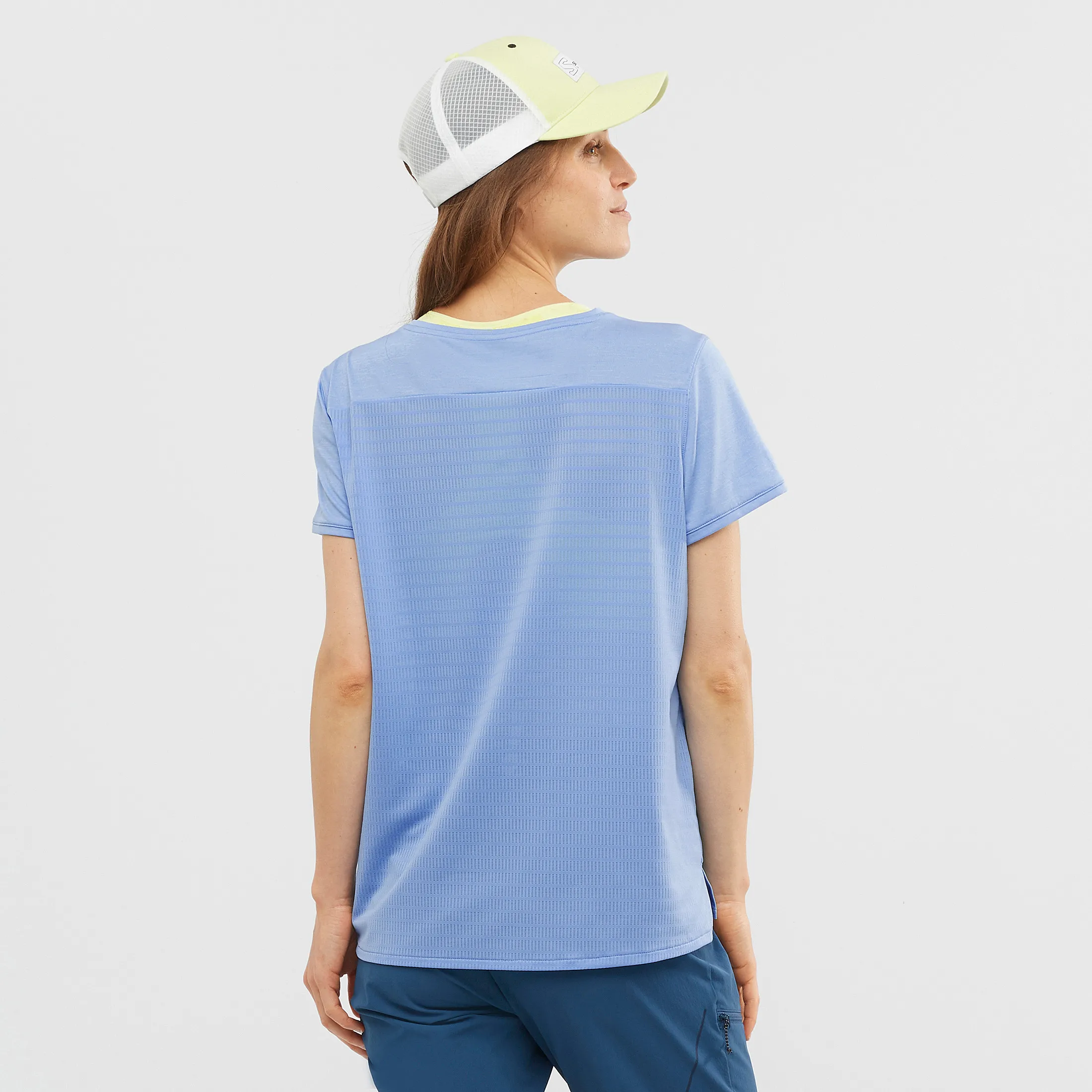 Salomon Women's Outline Summer Tee Provence | Buy Salomon Women's Outline Summer Tee Provence here | Outnorth