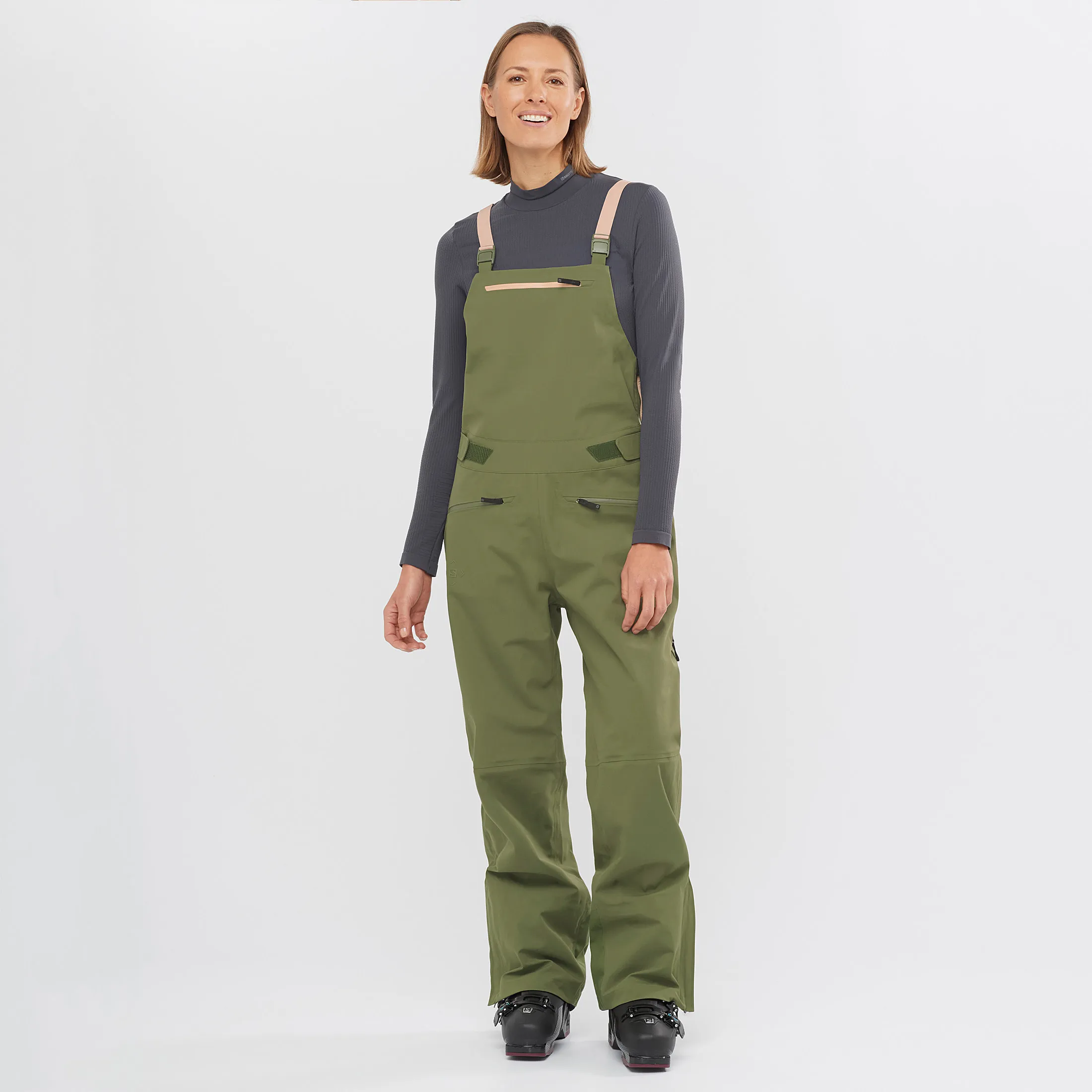 Salomon Women's Stance 3L Shell Pant Olive Night/Sirocco | Buy Salomon Women's Stance 3L Shell Pant Olive Night/Sirocc