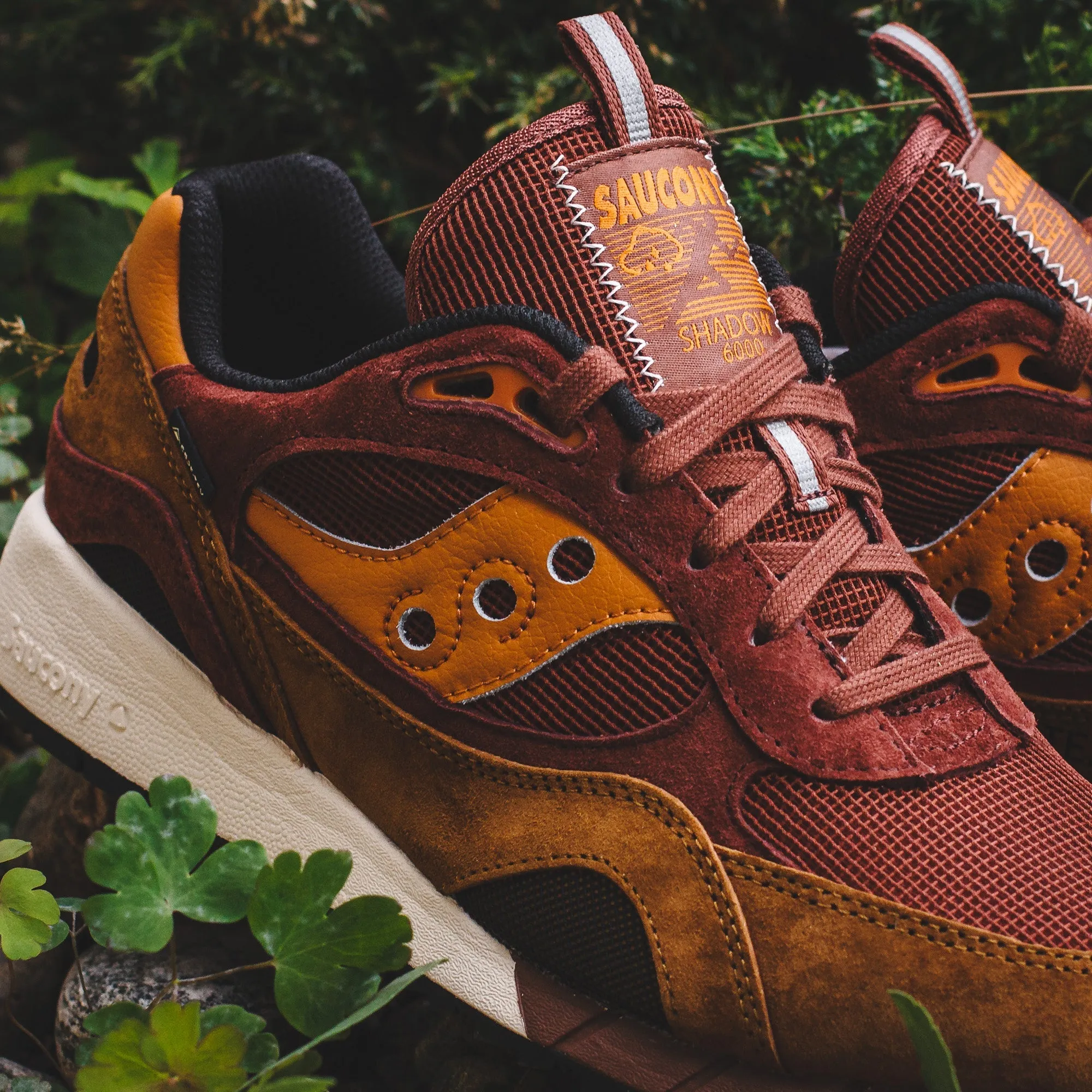 Saucony Men Shadow 6000 Brown Gore-Tex S70786-1