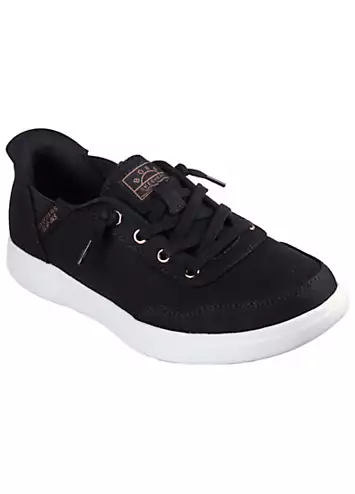 Skechers Black Slip-ins BOBS Skip Cute B Cute Sweet Trainers | Kaleidoscope