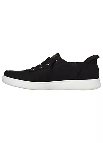 Skechers Black Slip-ins BOBS Skip Cute B Cute Sweet Trainers | Kaleidoscope