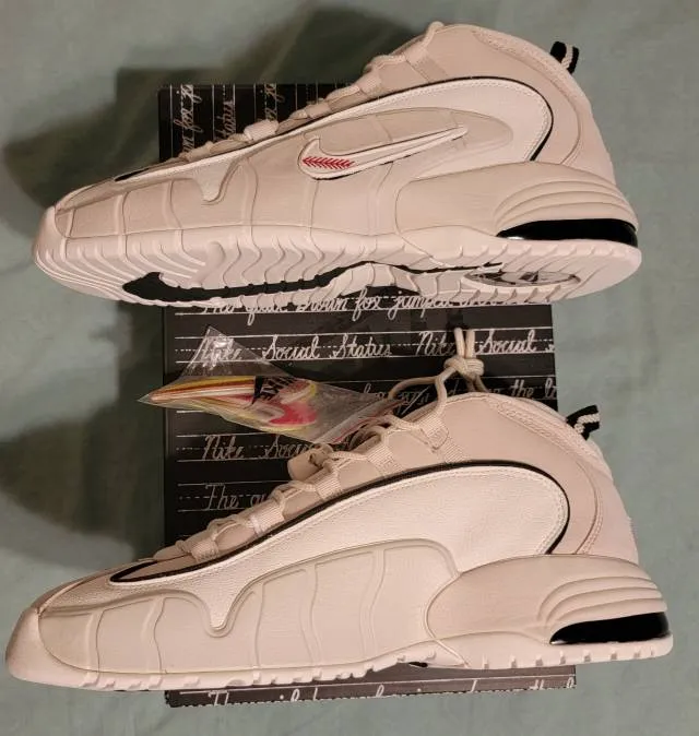 Social status x nike air max penny 1 recess desert sand