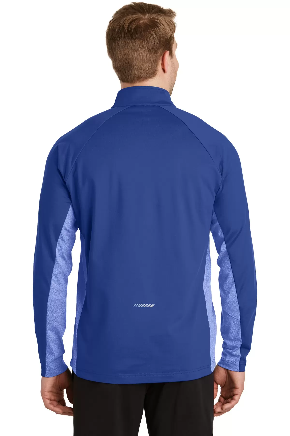 Sport Tek ST854 Sport-Tek Sport-Wick Stretch Contrast 1/2-Zip Pullover SKU: ST854