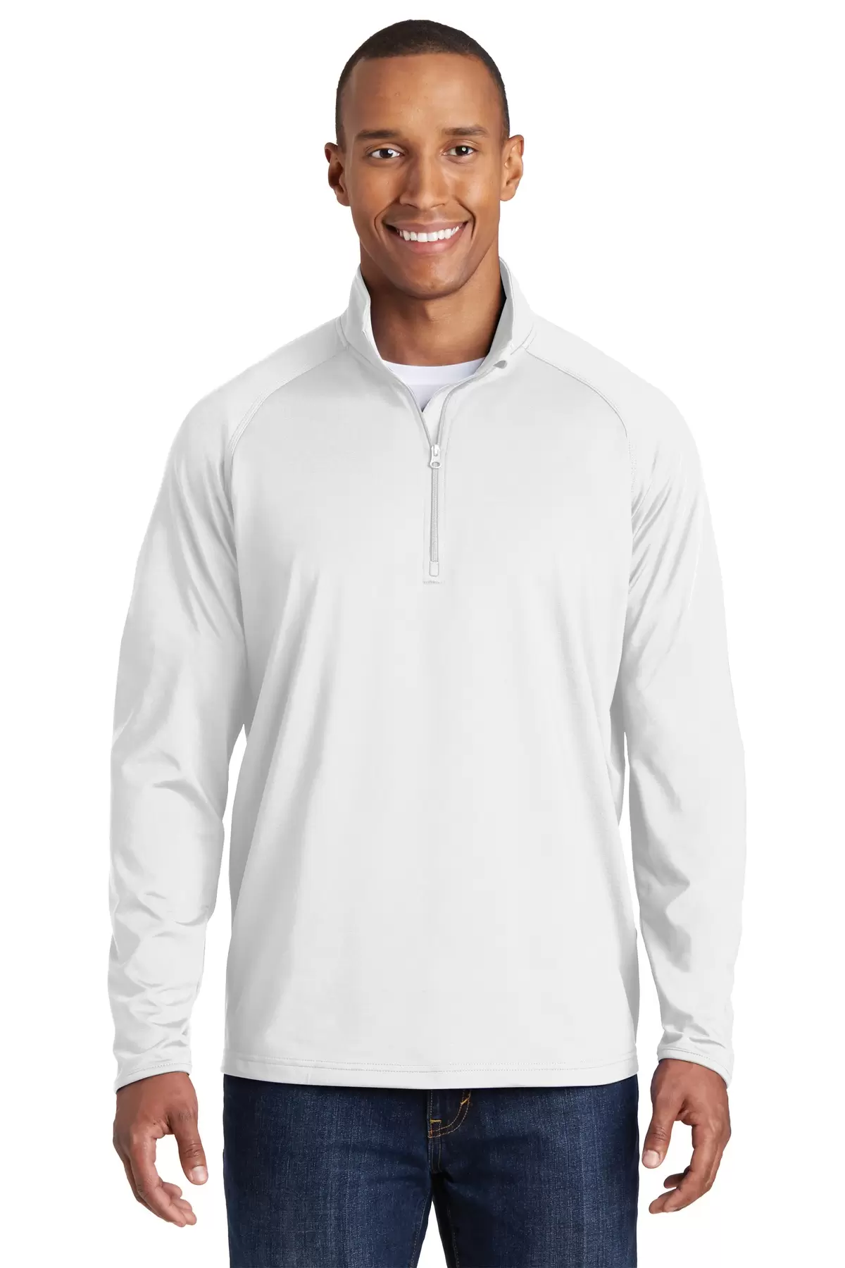 Sport Tek TST850 Sport-Tek Tall Sport-Wick Stretch 1/2-Zip Pullover SKU: TST850