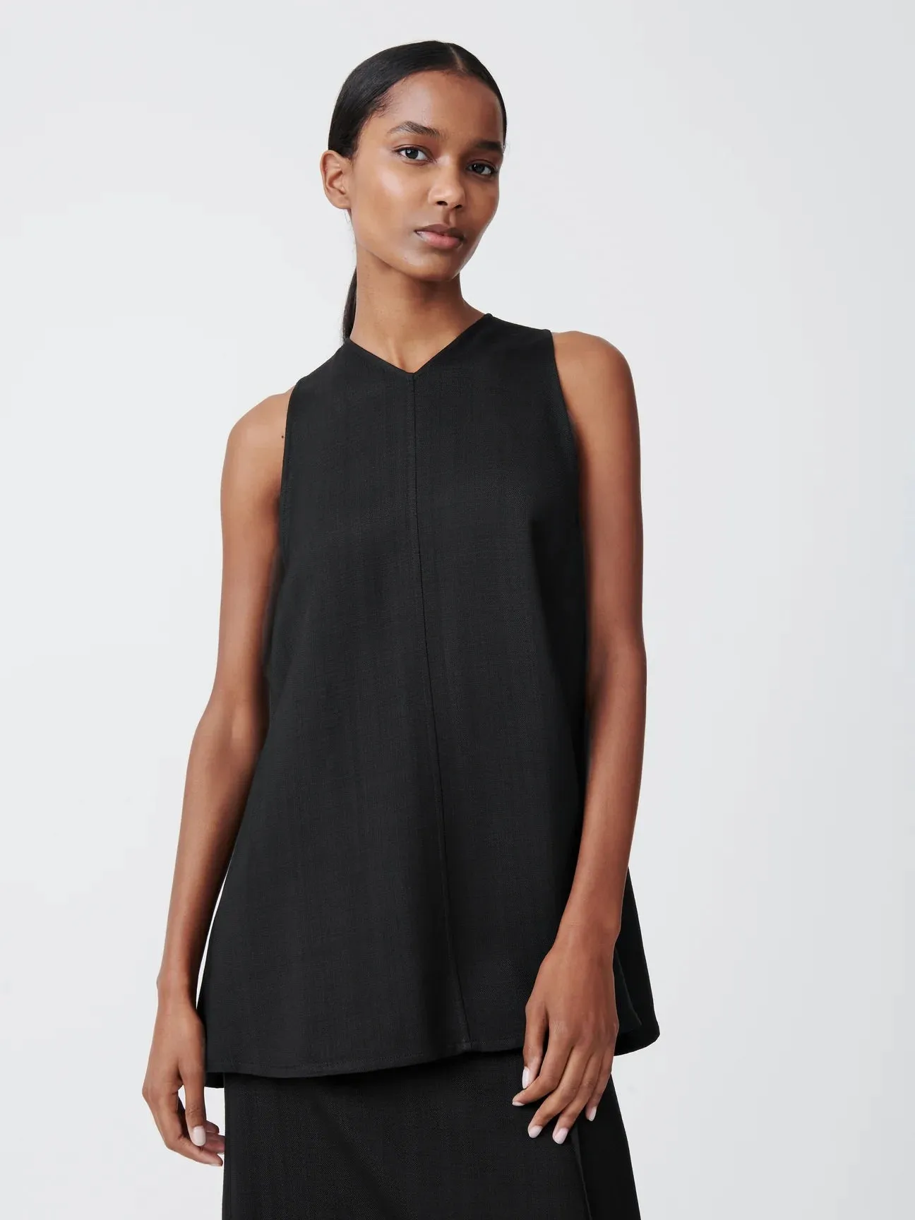 Studio NicholsonBlack Forres Sleeveless Top