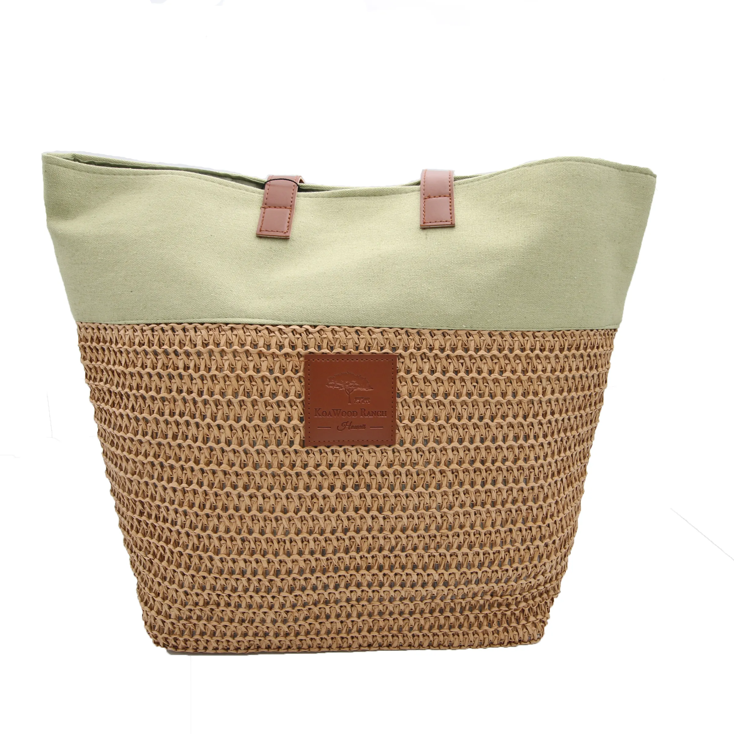 Summer Raffia Tote - KoaWood Ranch