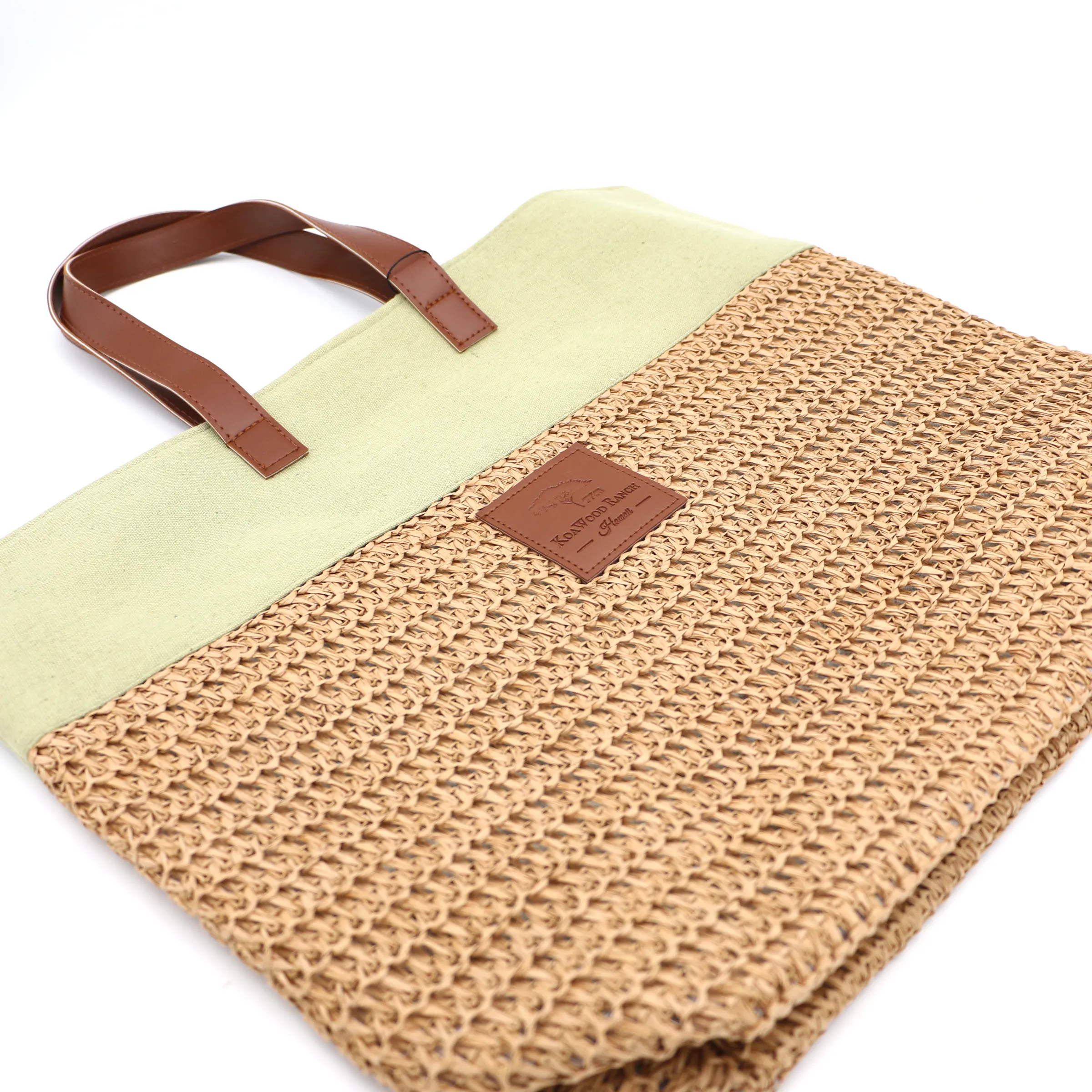 Summer Raffia Tote - KoaWood Ranch