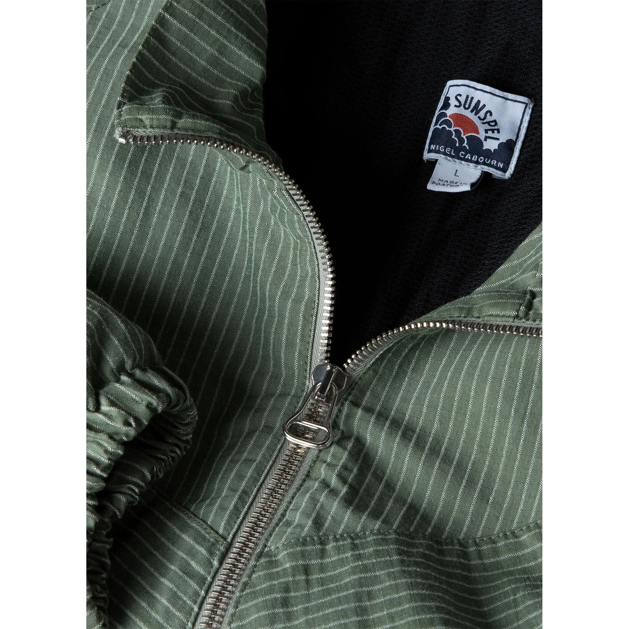 Sunspel x Nigel Cabourn Ripstop Army Jacket | Men | Army Green