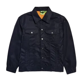 SUPERVSN Studio Nylon Trucker Jacket ' Navy'