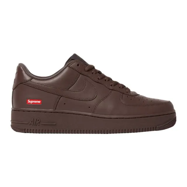 Supreme x nike air force 1 low baroque brown