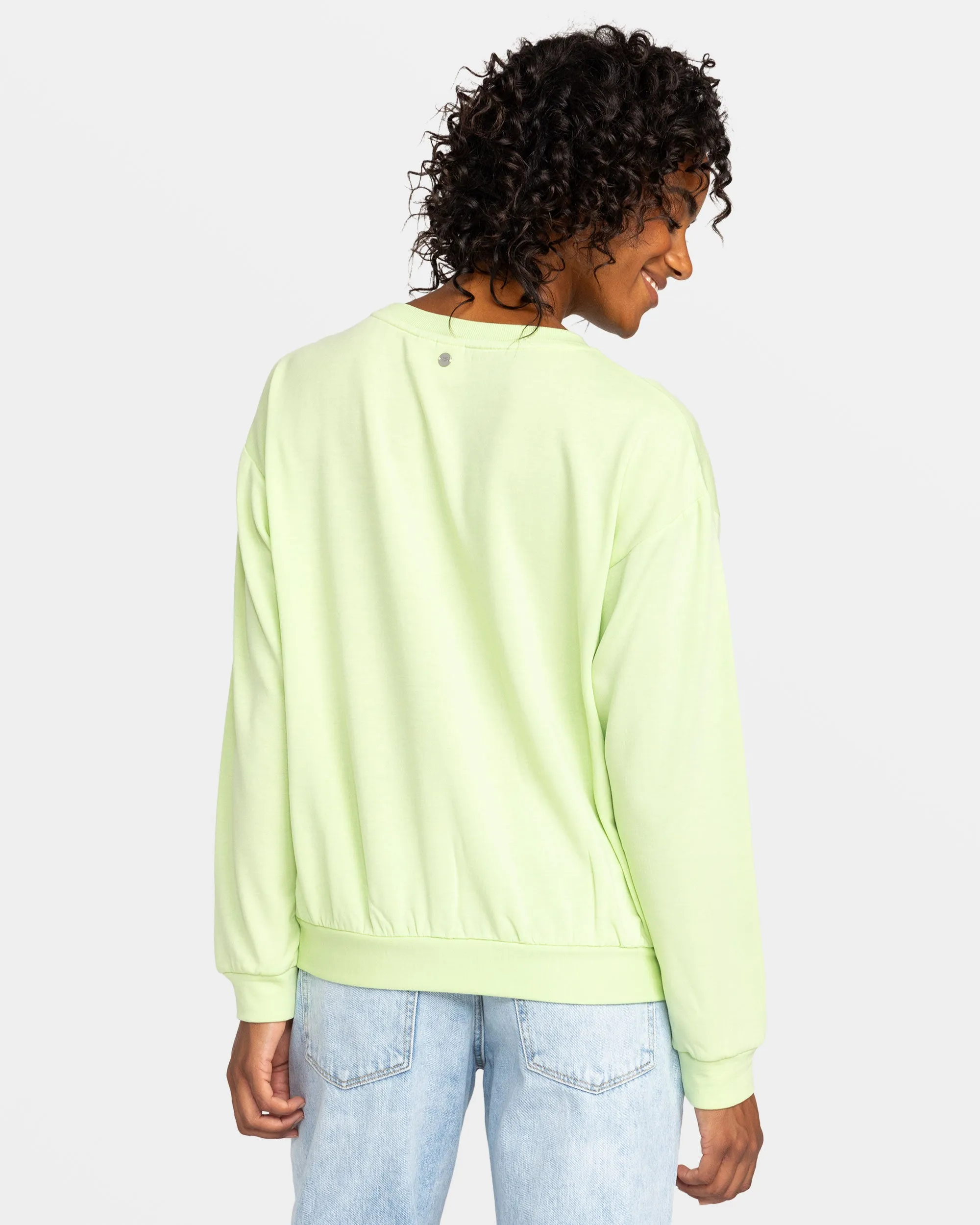 Surfing By Moonlight Pullover Sweatshirt - Butterfly