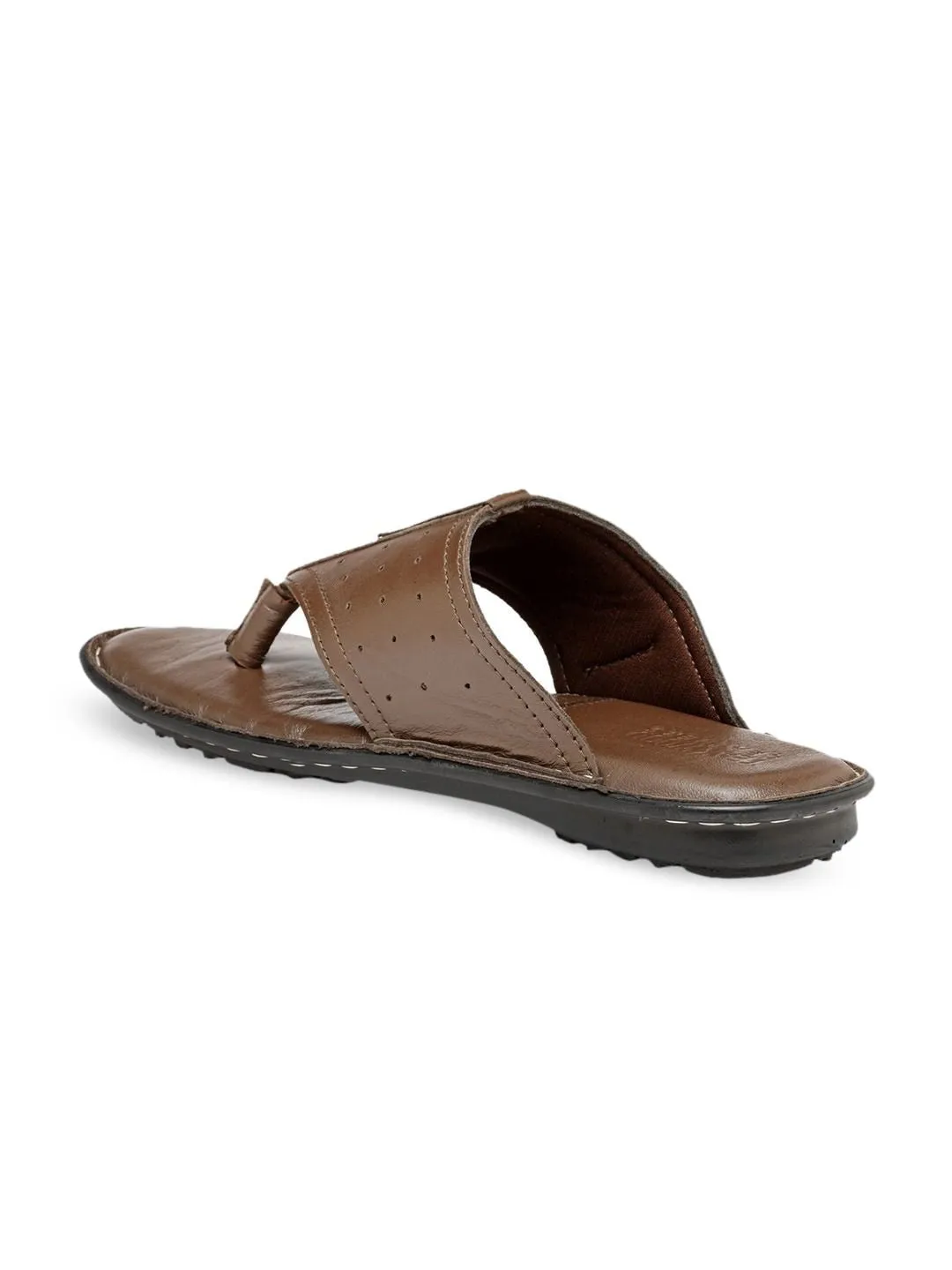 Teakwood Brown Daily Wear Sandals