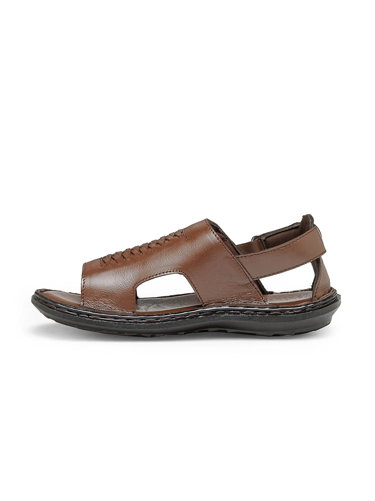 Teakwood Men's Real Leather Sandals