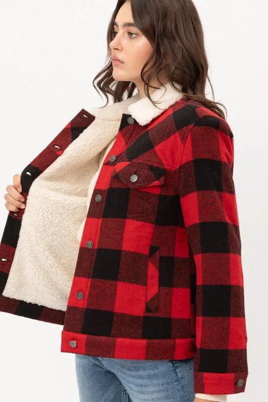 The Emily Buffalo Plaid Jacket