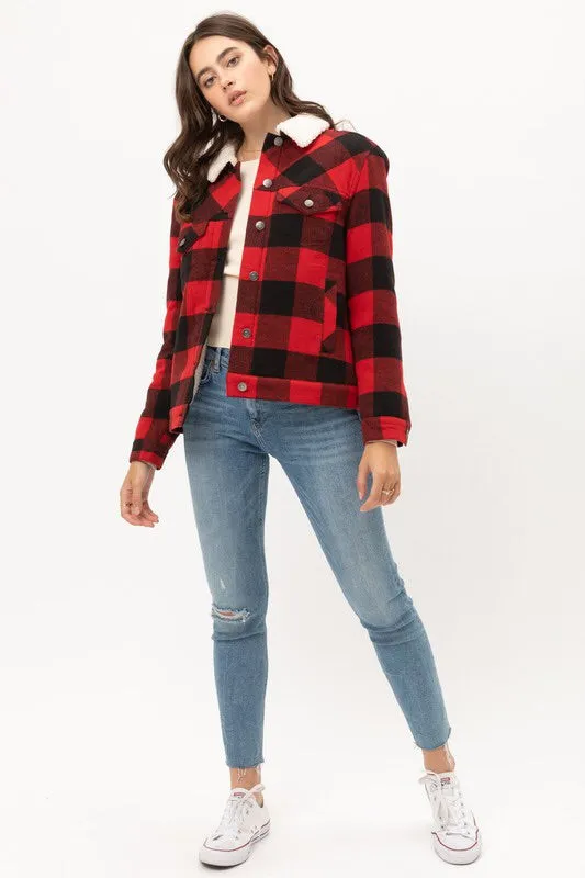 The Emily Buffalo Plaid Jacket