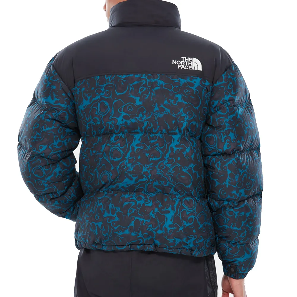 The North Face 1996 RETRO NUPTSE JACKET Blu Coral 1994 RAGE PRINT