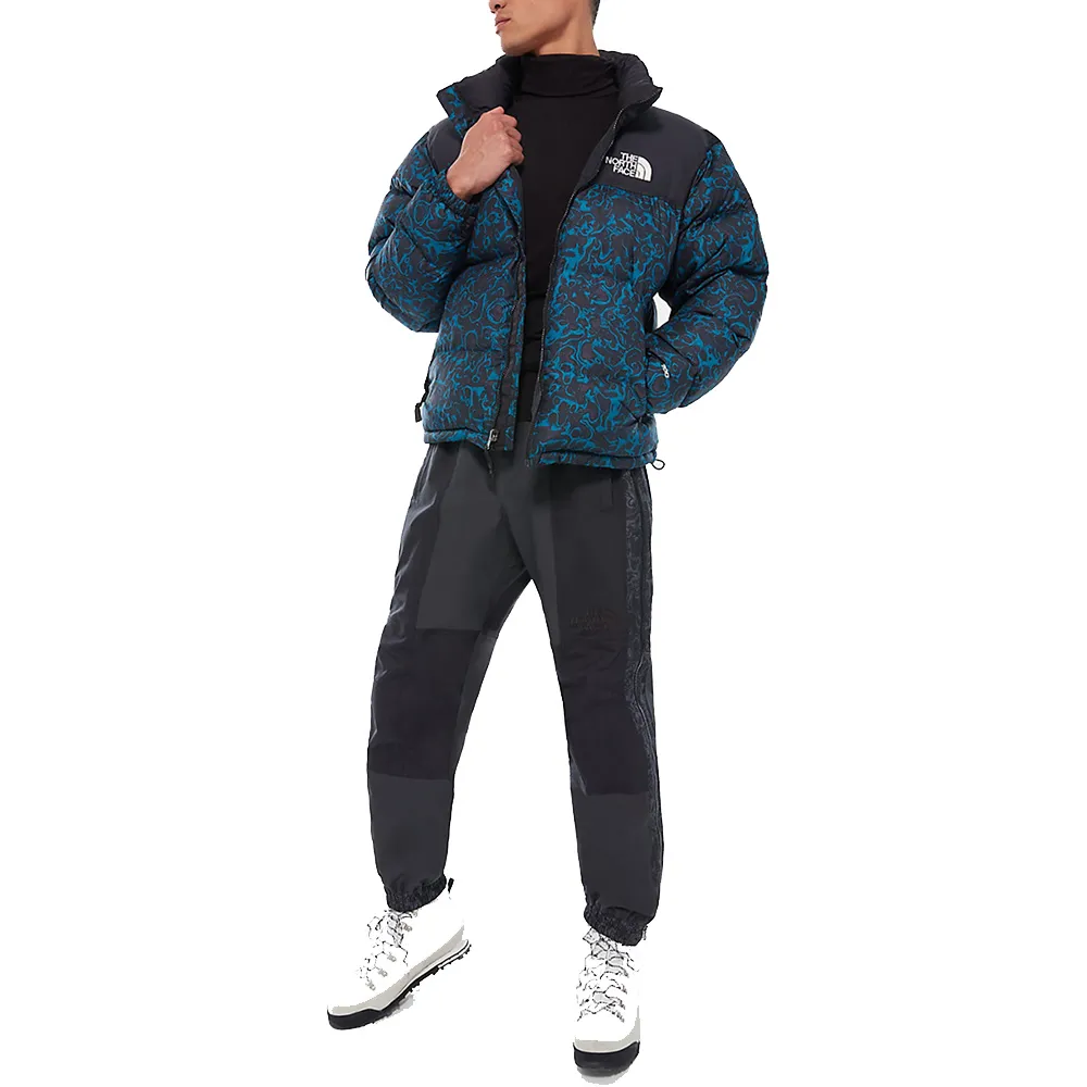 The North Face 1996 RETRO NUPTSE JACKET Blu Coral 1994 RAGE PRINT