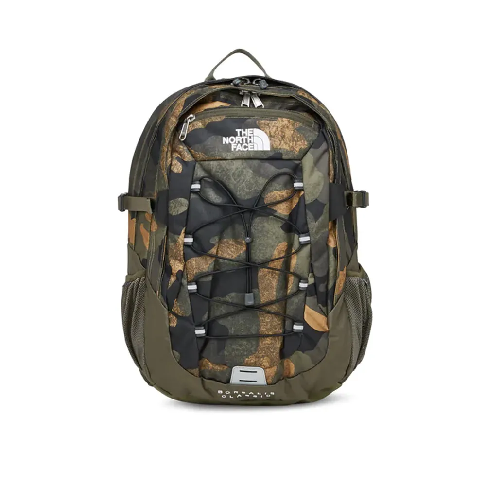 The North Face Borealis Classic Backpack / Zaino Burnt Olive Green Waxed Camo Print NF00CF9CG2G1