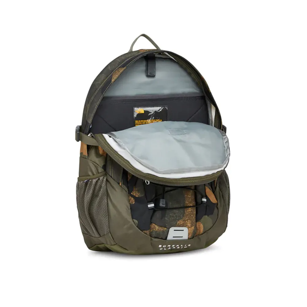 The North Face Borealis Classic Backpack / Zaino Burnt Olive Green Waxed Camo Print NF00CF9CG2G1