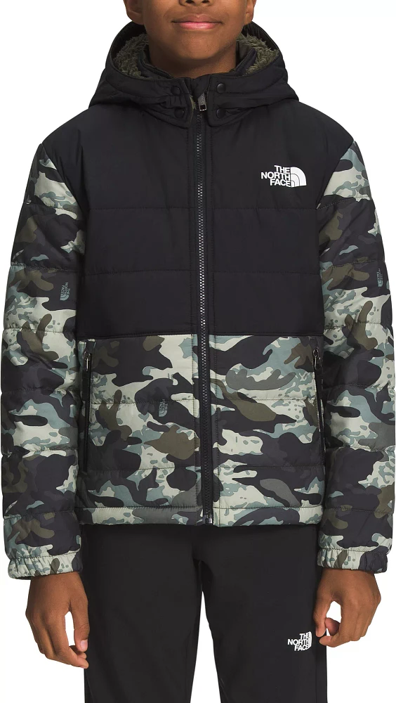 The North Face Boys' Printed Reversible Mount Chimbo Jacket