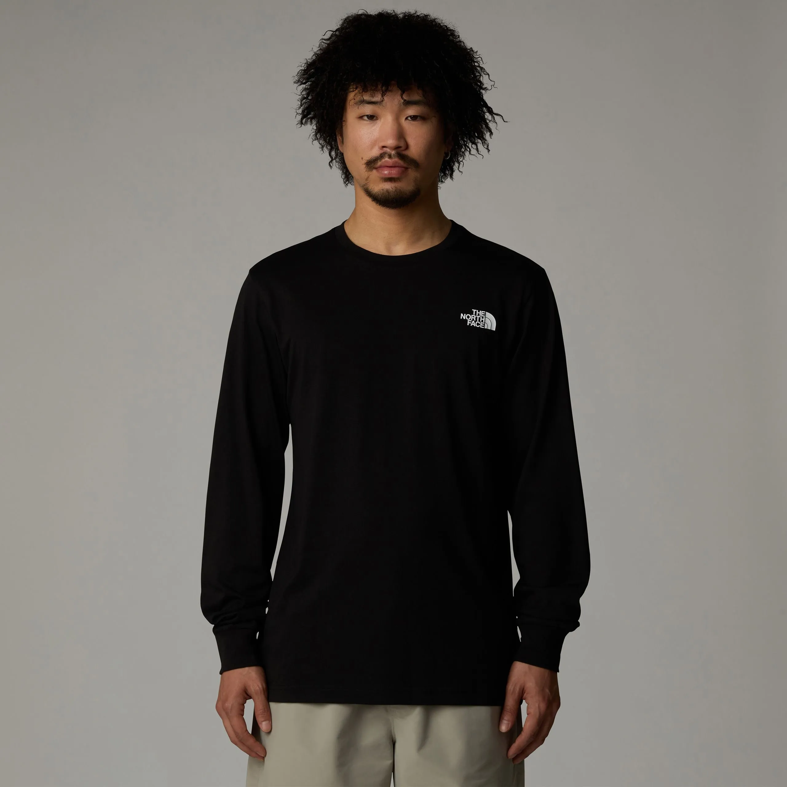 The North Face Mens Long Sleeve Easy T-Shirt