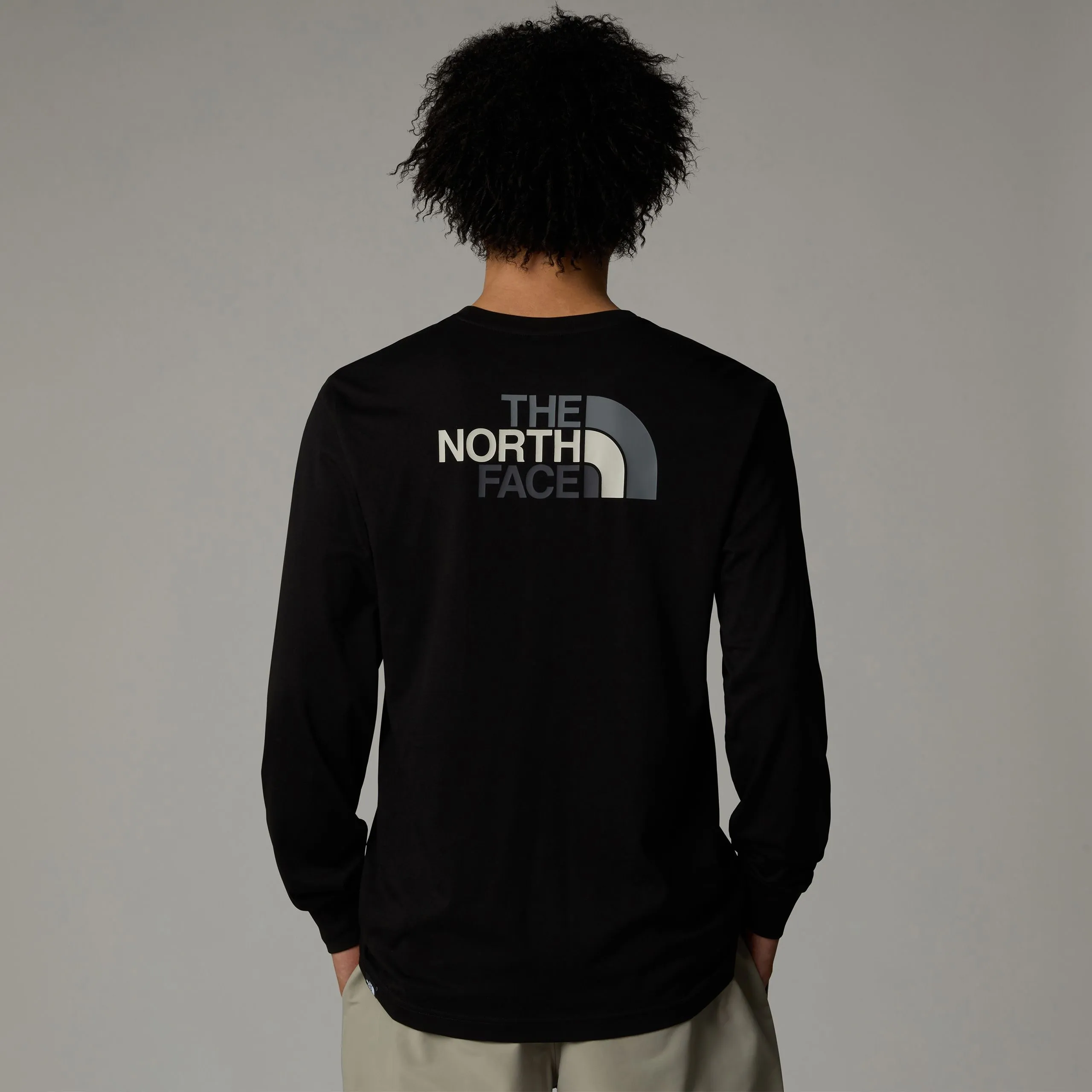 The North Face Mens Long Sleeve Easy T-Shirt