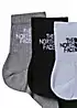 The North Face Pack of 3 Multi-Sport Cushion Quarter Socks