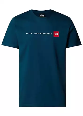 The North Face Short Sleeve Slogan Print T-Shirt