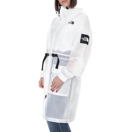 The North Face Womens Black Box Tnf White Wind Jacket