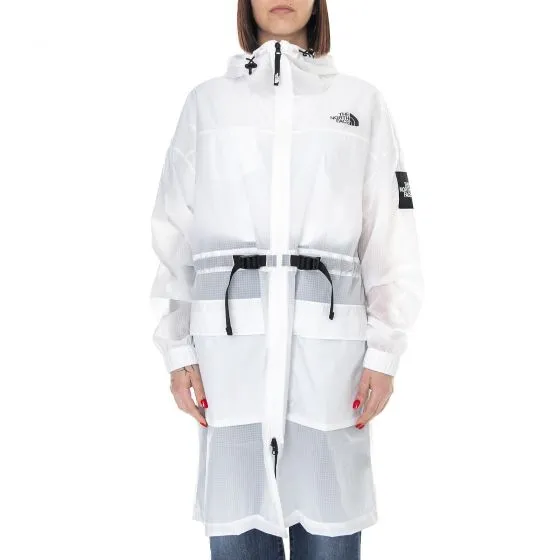 The North Face Womens Black Box Tnf White Wind Jacket