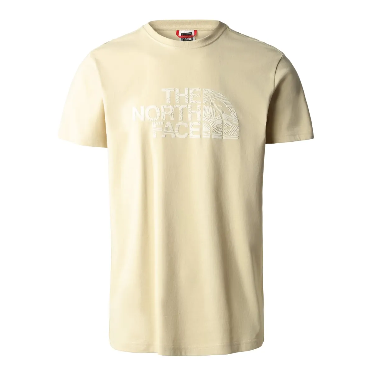 The North Face Woodcut Dome Men's T-Shirt | Gravel