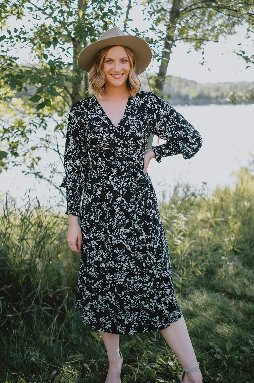 The Rani Wrap Dress by Part Two - PLUS