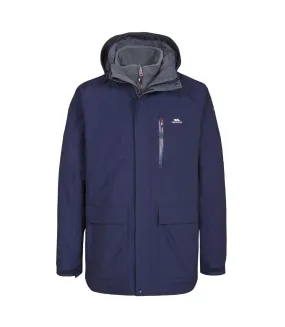 Trespass Mens Edgewater II 3 In 1 Waterproof Jacket (Navy) - UTTP3772