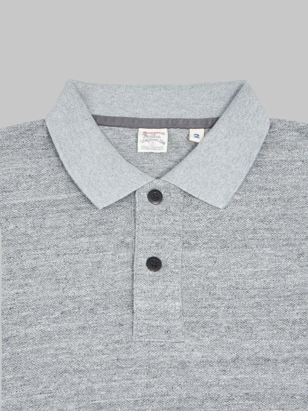 UES Polo Shirt Light Grey